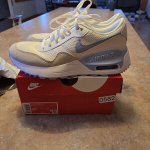 Nike Air Max Women's Shoes - White and Cream